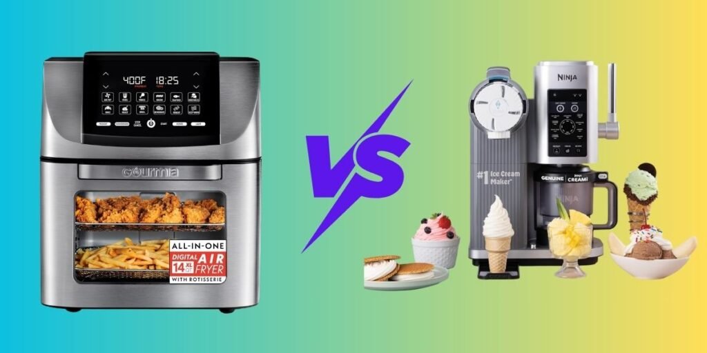 I Tested Gourmia vs Ninja Soft Serve: Which Wins?