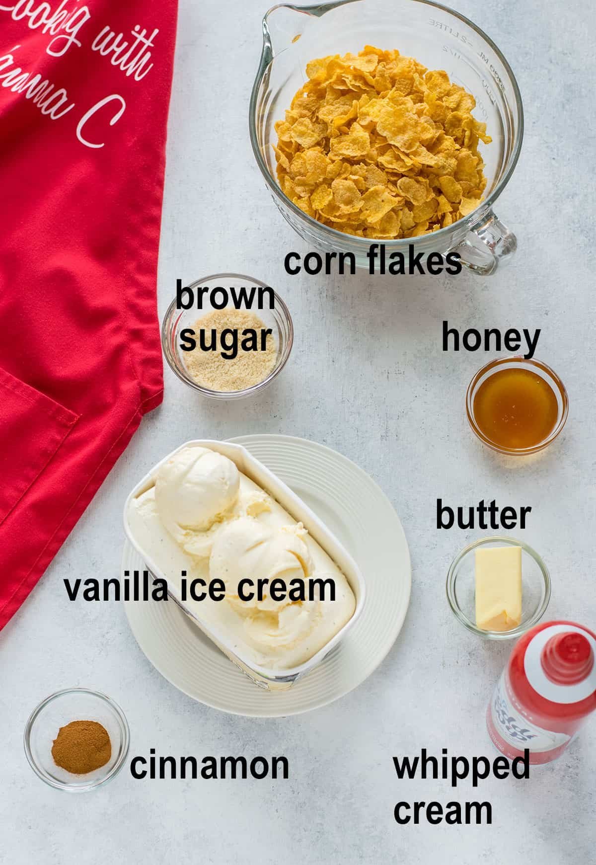 A food processor used for making ice flakes quickly.