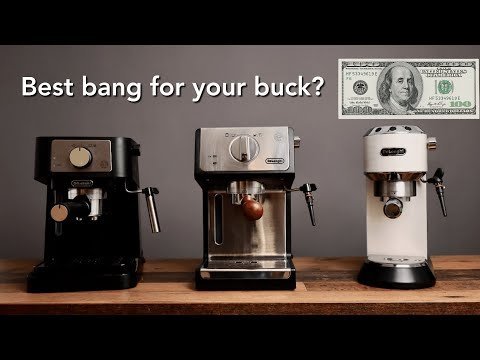 Pour-over coffee brewing setup with beans and scale on wooden counter